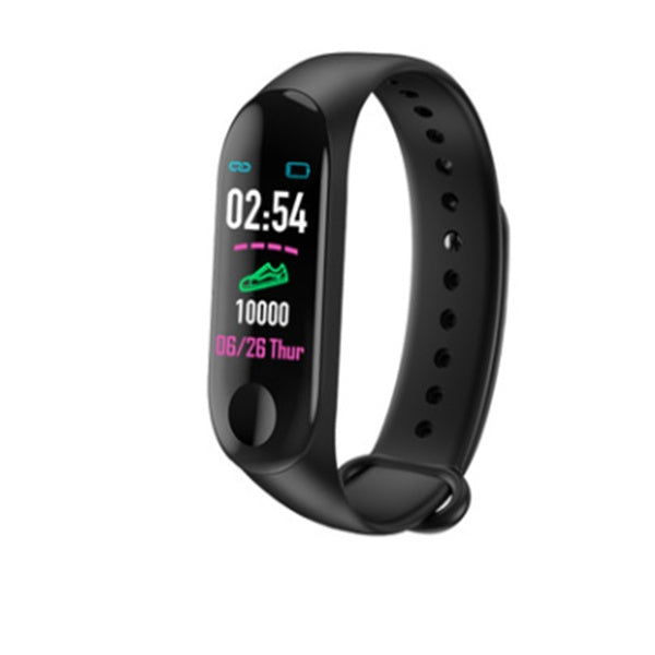 Smart Fitness Bracelet - Heart Rate & Blood Pressure Monitor with Step Tracker