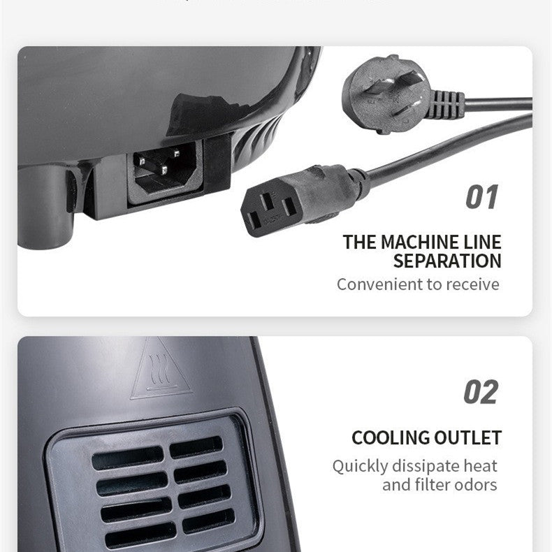 Smart Touch Electric Air Fryer for Home Cooking