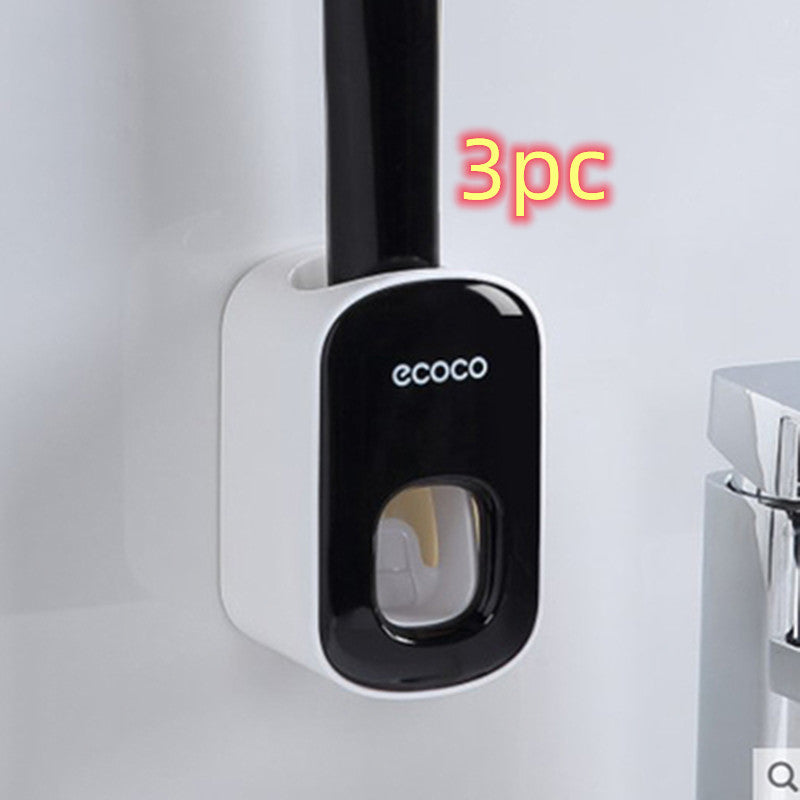 Automatic Wall Mount Toothpaste Dispenser Set