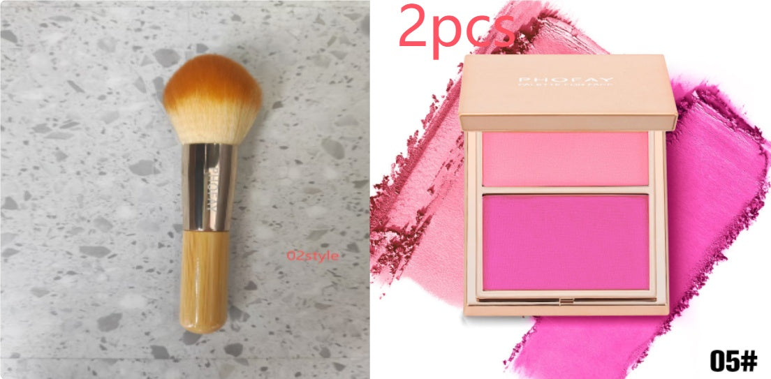 PHOFAY Duo blush crème et poudre Double-Take