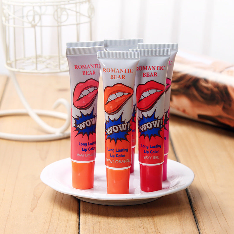 Peel-Off Liquid Lipstick – 6 Shades Waterproof