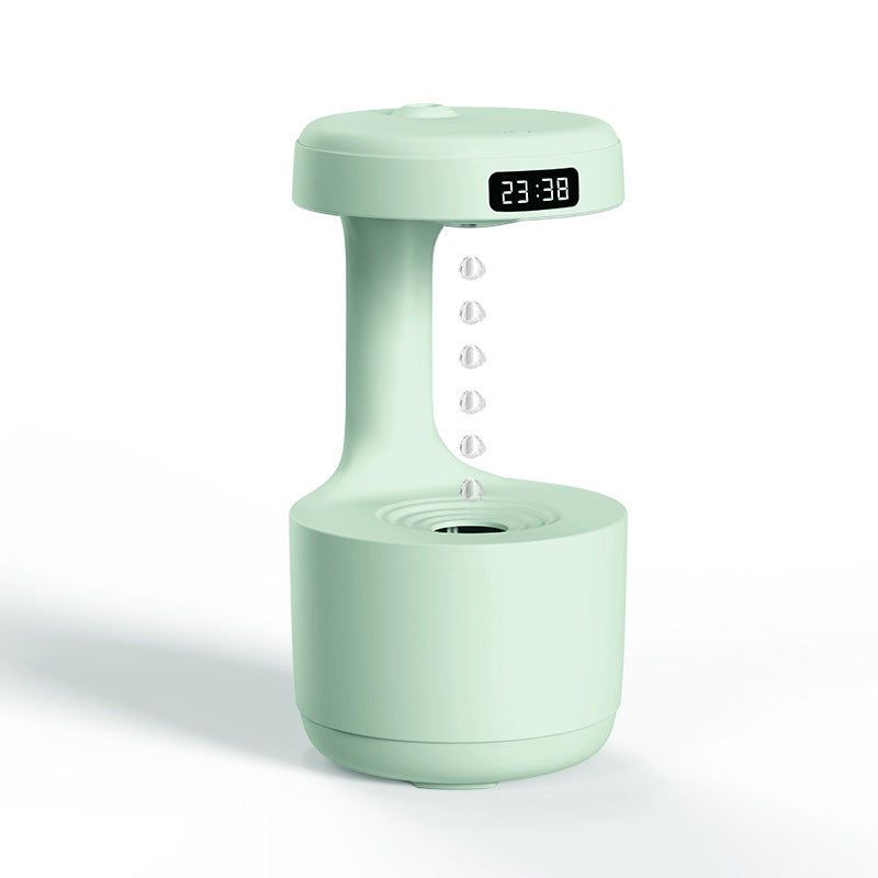Anti-Gravity Levitating Water Drop Humidifier - Whisper Quiet Cool Mist Maker with Stress Relief