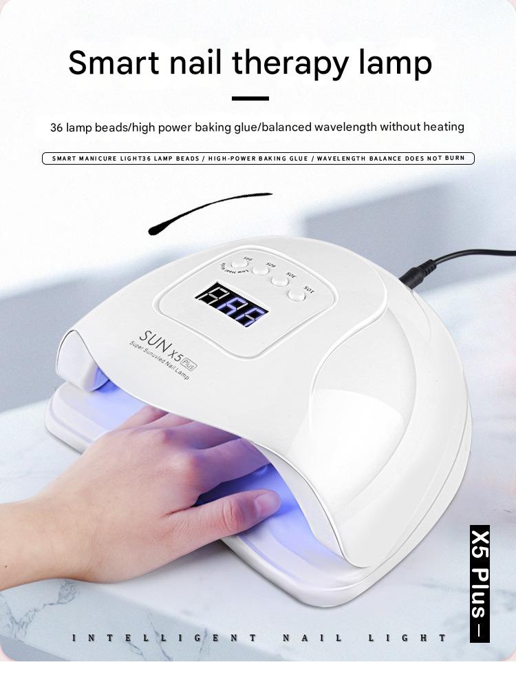 120W UV Nail Lamp – Professional LED Drying Light
