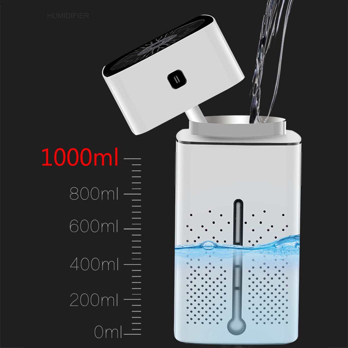 2-in-1 Air Purifier & Humidifier - Dual Function Air Quality System