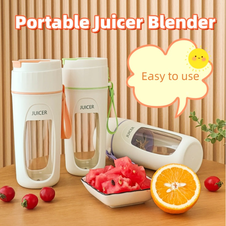 Portable USB Rechargeable Blender - Electric Juicer Cup for Outdoor & Travel