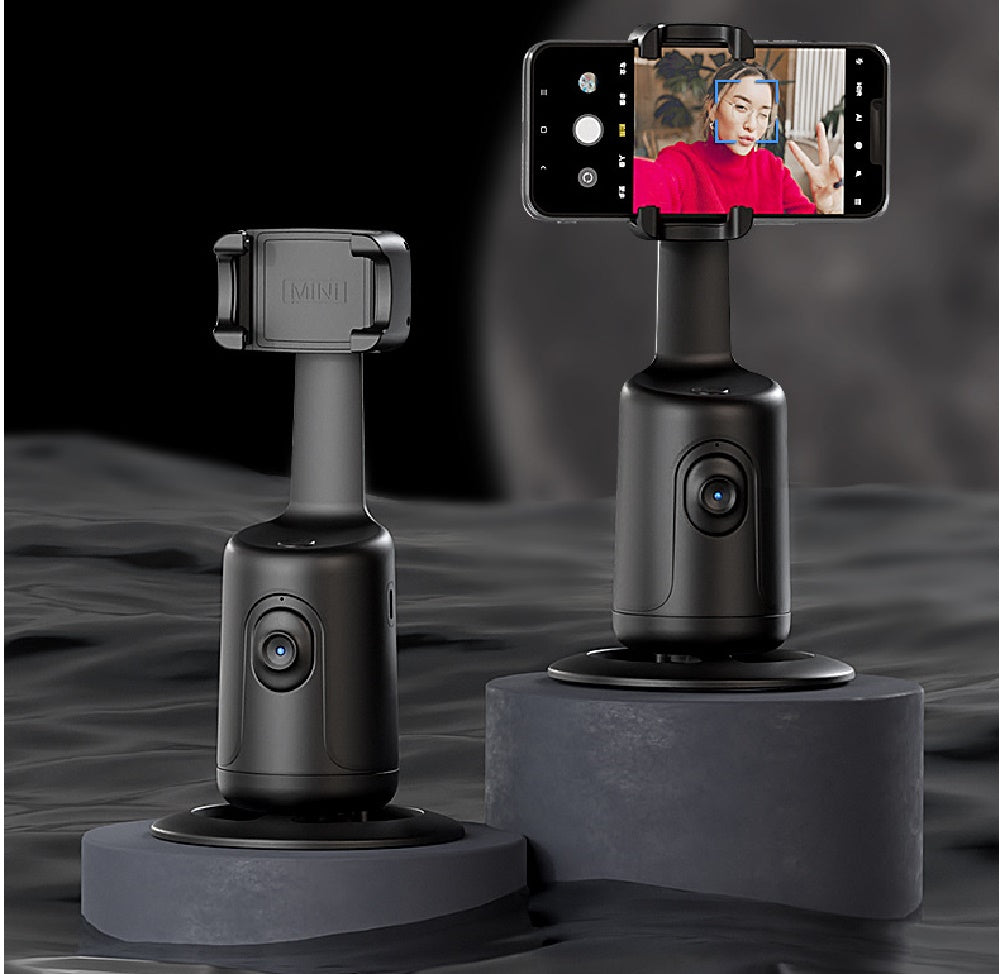 360° AI Face Tracking Gimbal - Smart Auto Phone Holder & Stabilizer