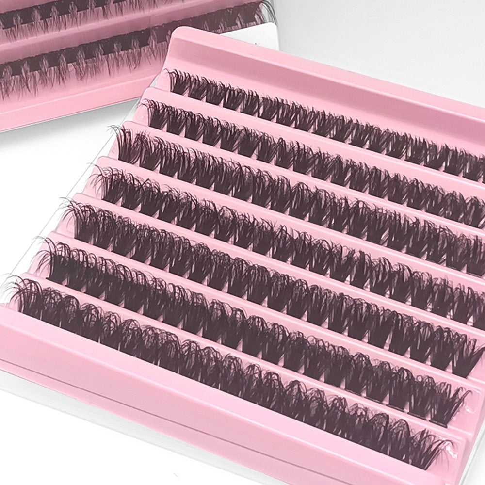 5D Thick False Eyelashes - Messy Volume Lash Extensions