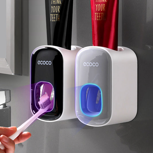 Automatic Wall Mount Toothpaste Dispenser Set