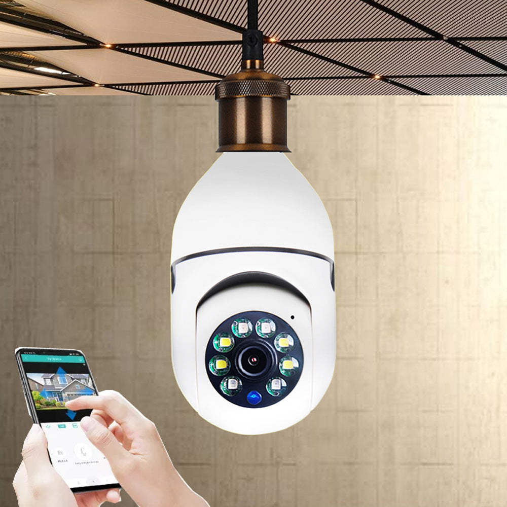 E27 WiFi Security Camera Bulb - 1080P HD with 4X Zoom & 5G Connectivity