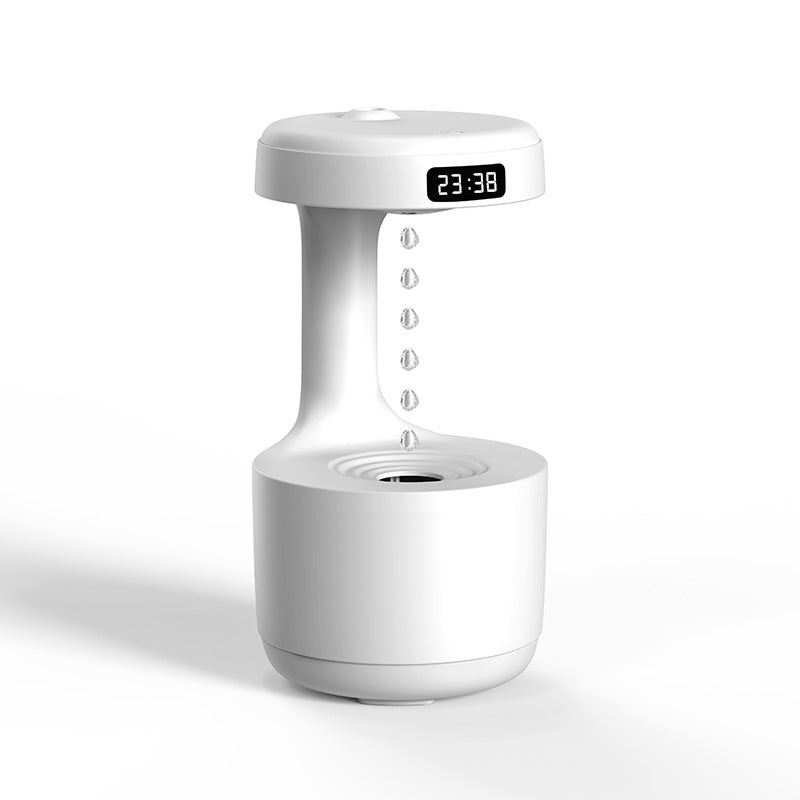 Anti-Gravity Levitating Water Drop Humidifier - Whisper Quiet Cool Mist Maker with Stress Relief