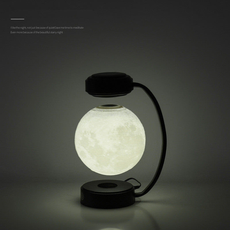 3D LED Moon Lamp - Wireless Magnetic Levitating Floating Night Light