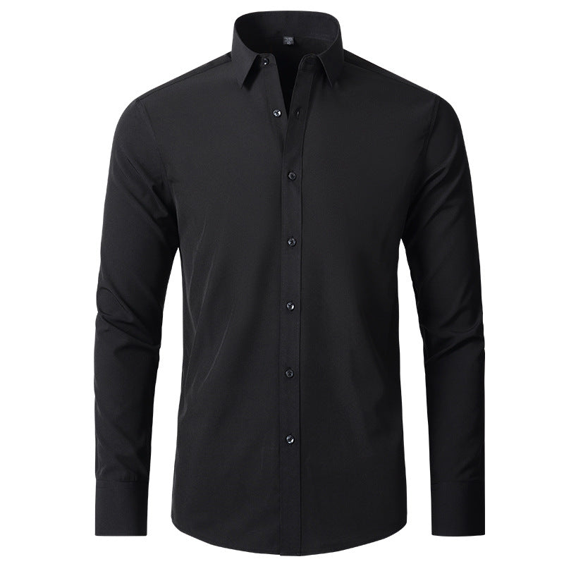 Men's Wrinkle-Free Stretch Business Shirt