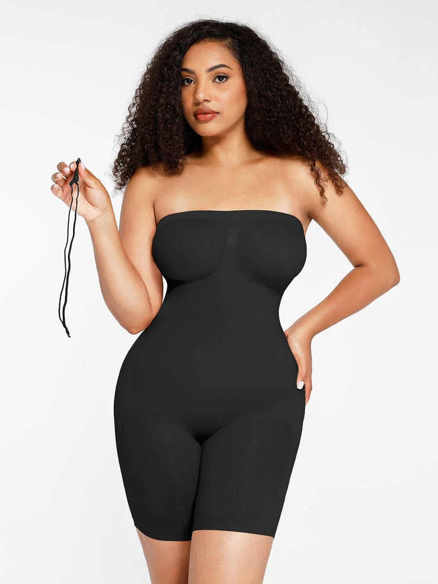 Gaine bustier gainante avec effet push-up fessier