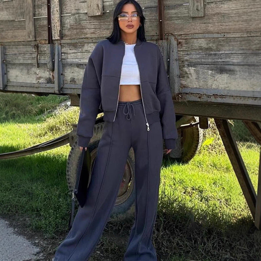 Ensemble Lounge Cardigan et Pantalon Femme - Deux Pièces