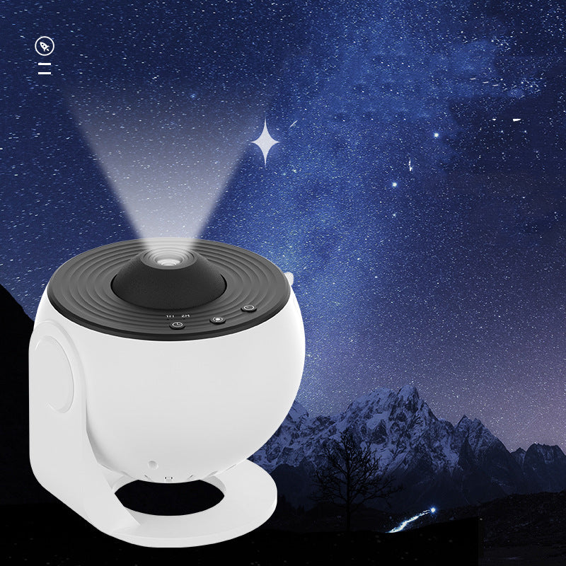 Galaxy Projector Night Light - 360° Rotating Starry Sky Planetarium Lamp