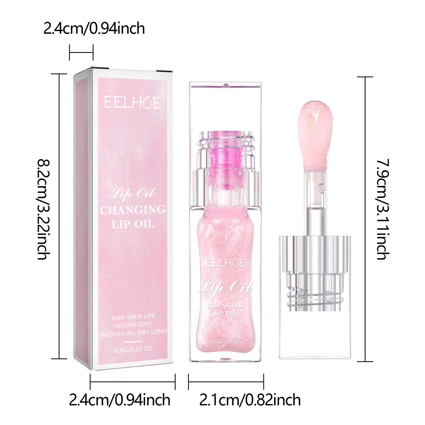 Nourishing Lip Care Oil - Smooths Fine Lines & Moisturizes