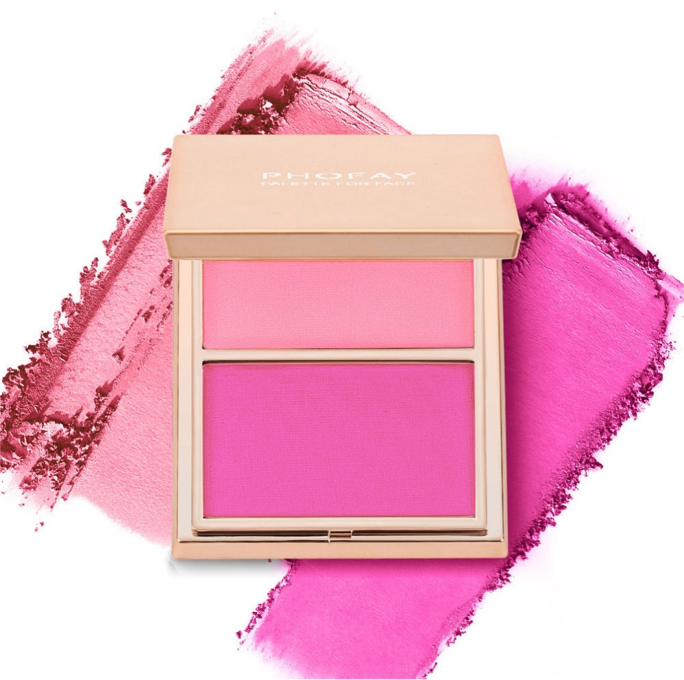 PHOFAY Duo blush crème et poudre Double-Take