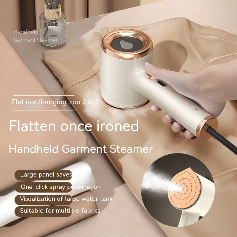 Mini Portable Handheld Garment Steamer - Travel Steam Iron for Clothes