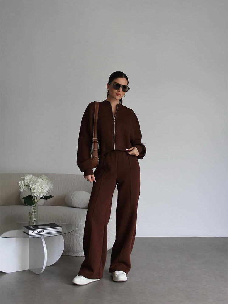 Ensemble Lounge Cardigan et Pantalon Femme - Deux Pièces