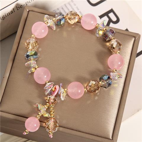 Sea Blue Treasure - Natural Stone Crystal Bracelet
