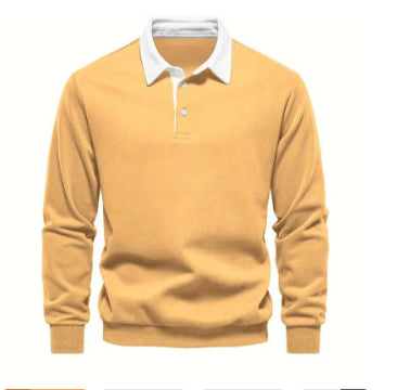 Men's Polo Collar Sweater