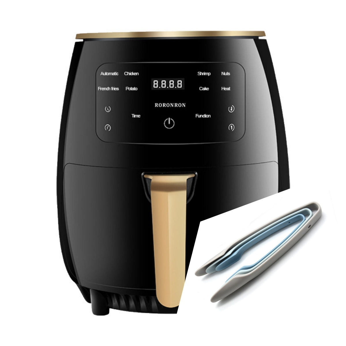Smart Touch Electric Air Fryer for Home Cooking