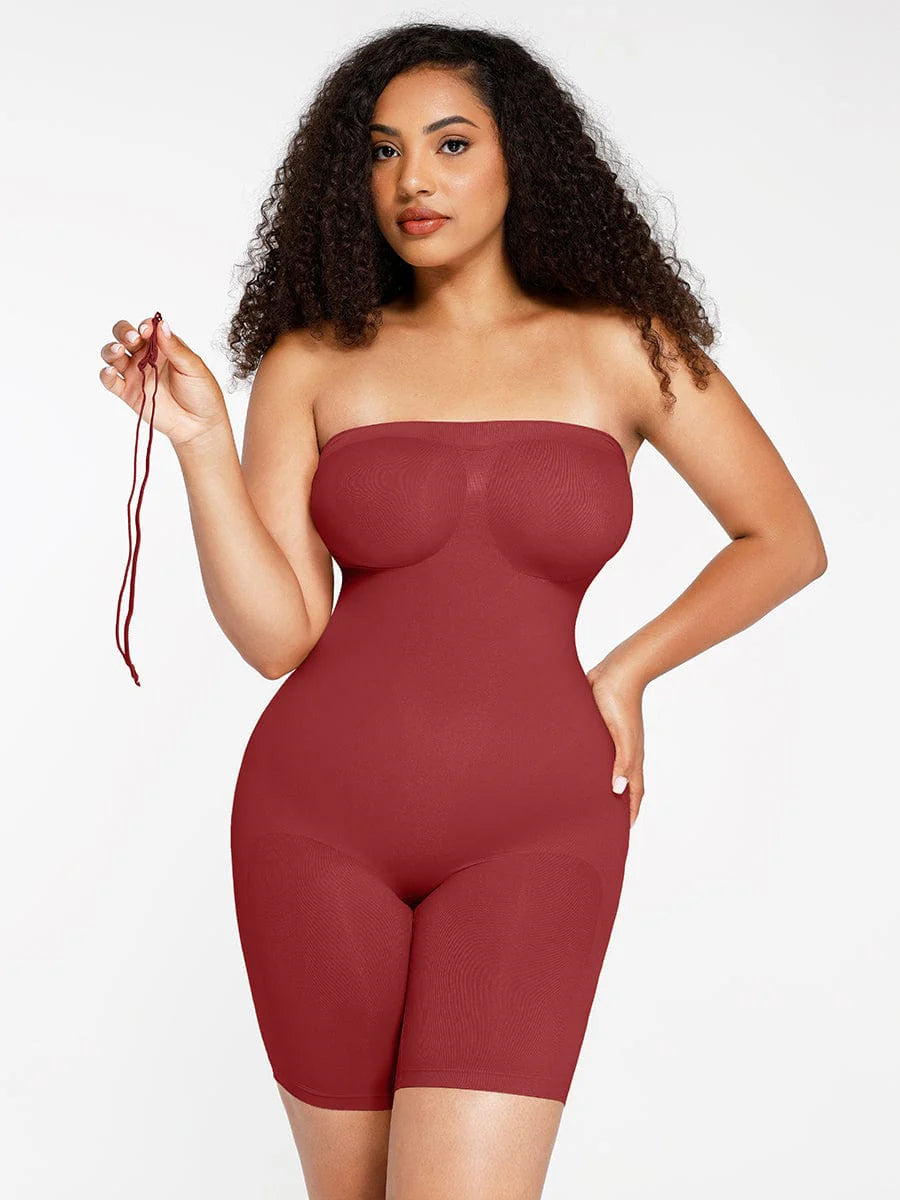 Gaine bustier gainante avec effet push-up fessier