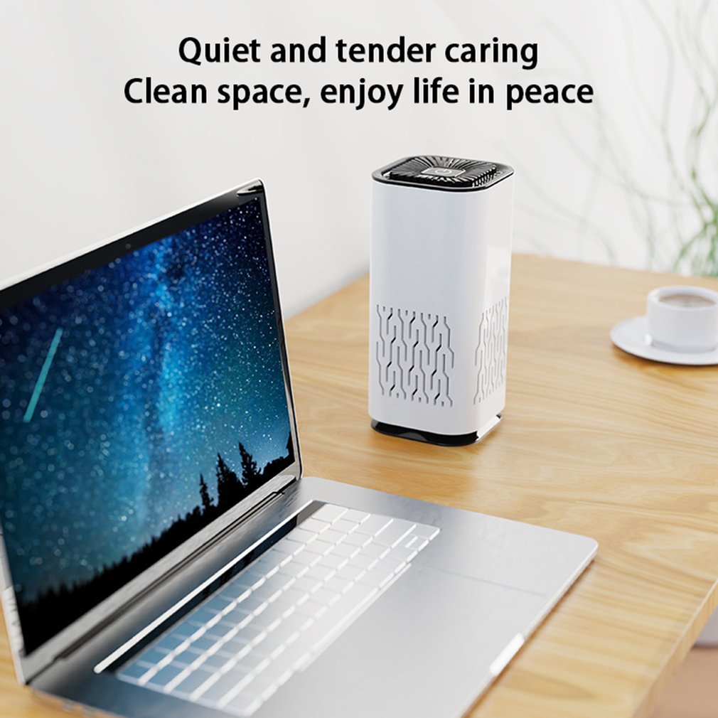 Portable Car Air Purifier - Negative Ion Generator for Fresh Air