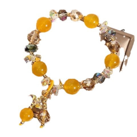 Sea Blue Treasure - Natural Stone Crystal Bracelet