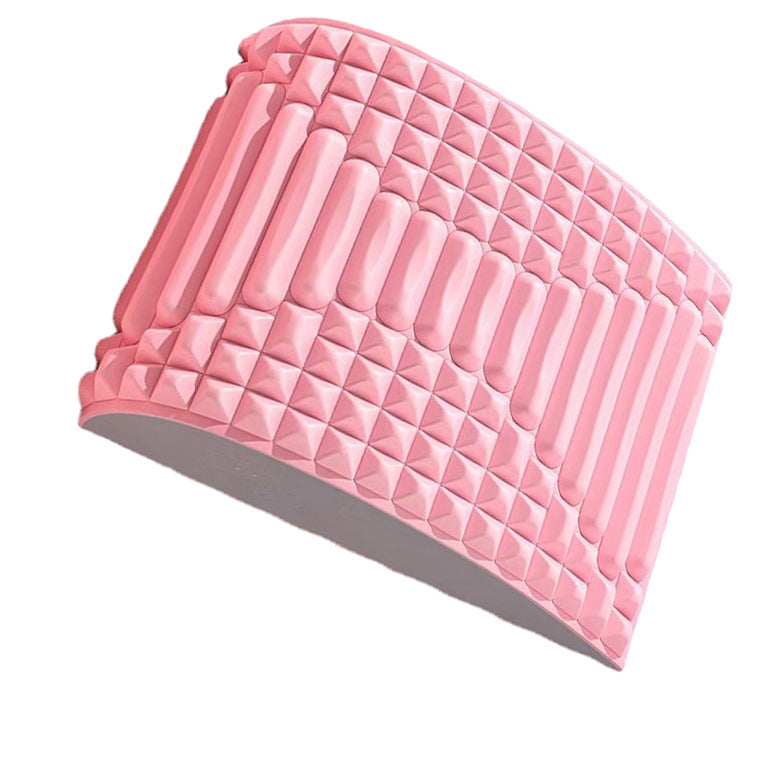 Therapeutic Back Stretcher & Lumbar Support Pillow - Multi-Level Massager for Neck, Waist & Lower Back Pain Relief - Ideal for Sciatica & Herniated Disc Recovery