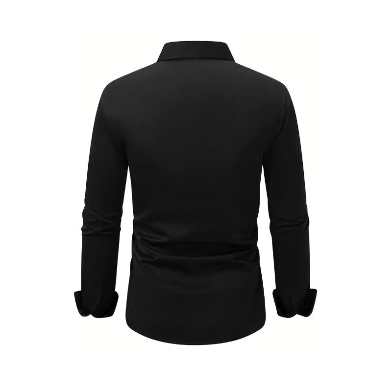Men's Long Sleeve Business Shirt