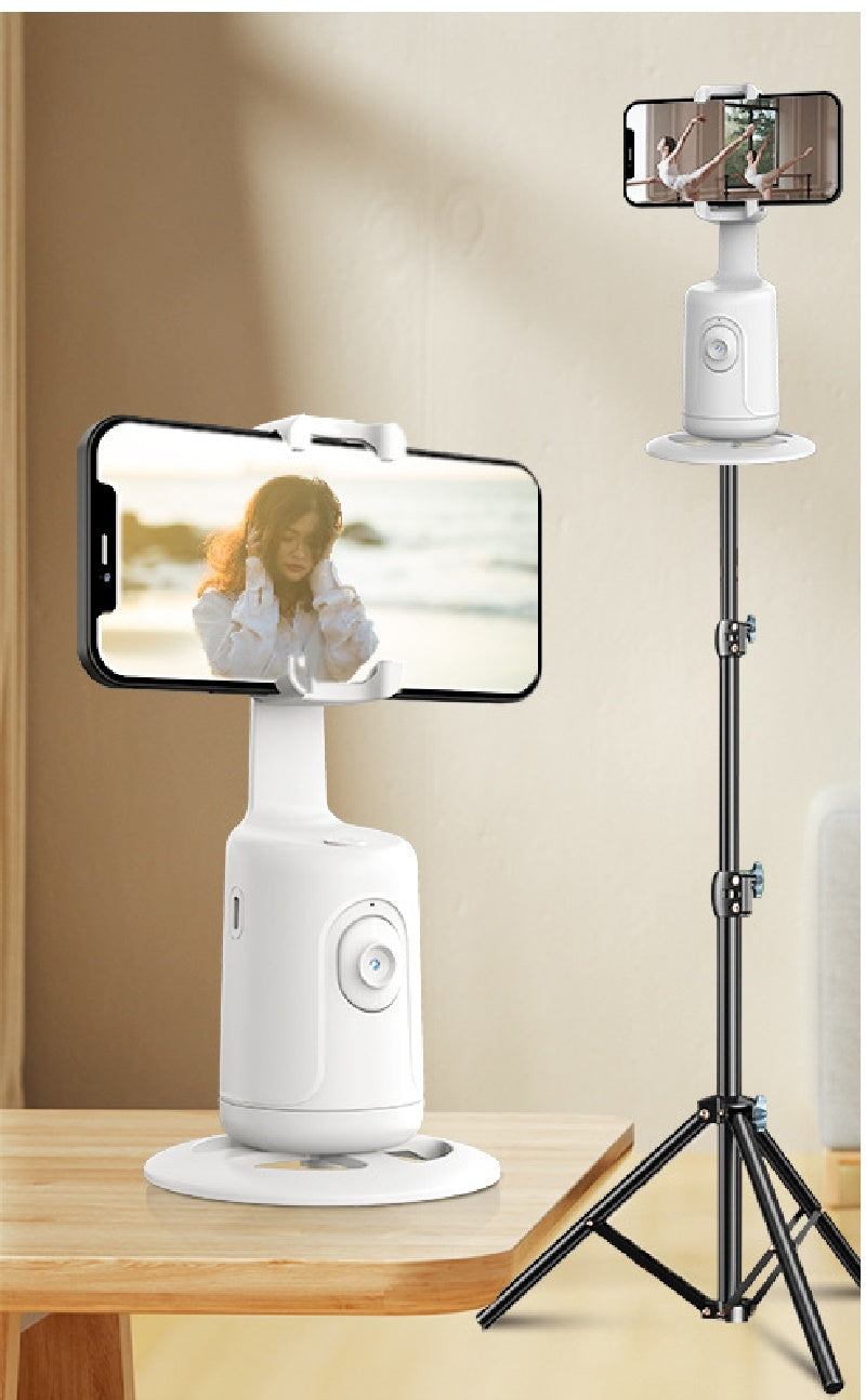 360° AI Face Tracking Gimbal - Smart Auto Phone Holder & Stabilizer