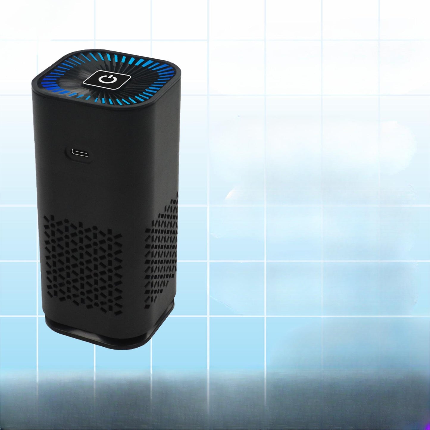 Portable Car Air Purifier - Negative Ion Generator for Fresh Air