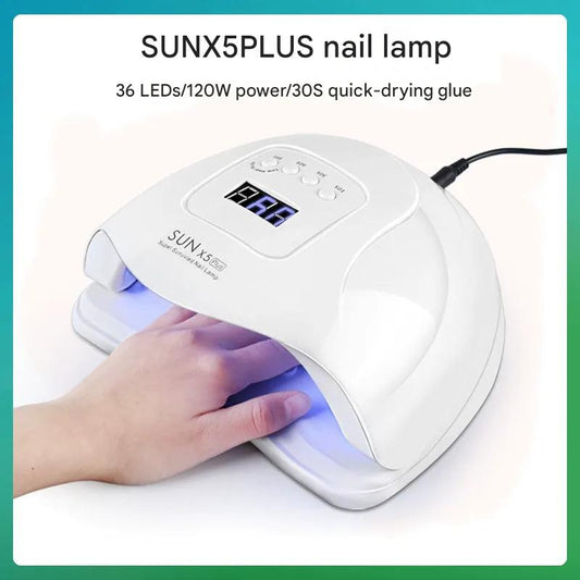 120W UV Nail Lamp – Professional LED Drying Light
