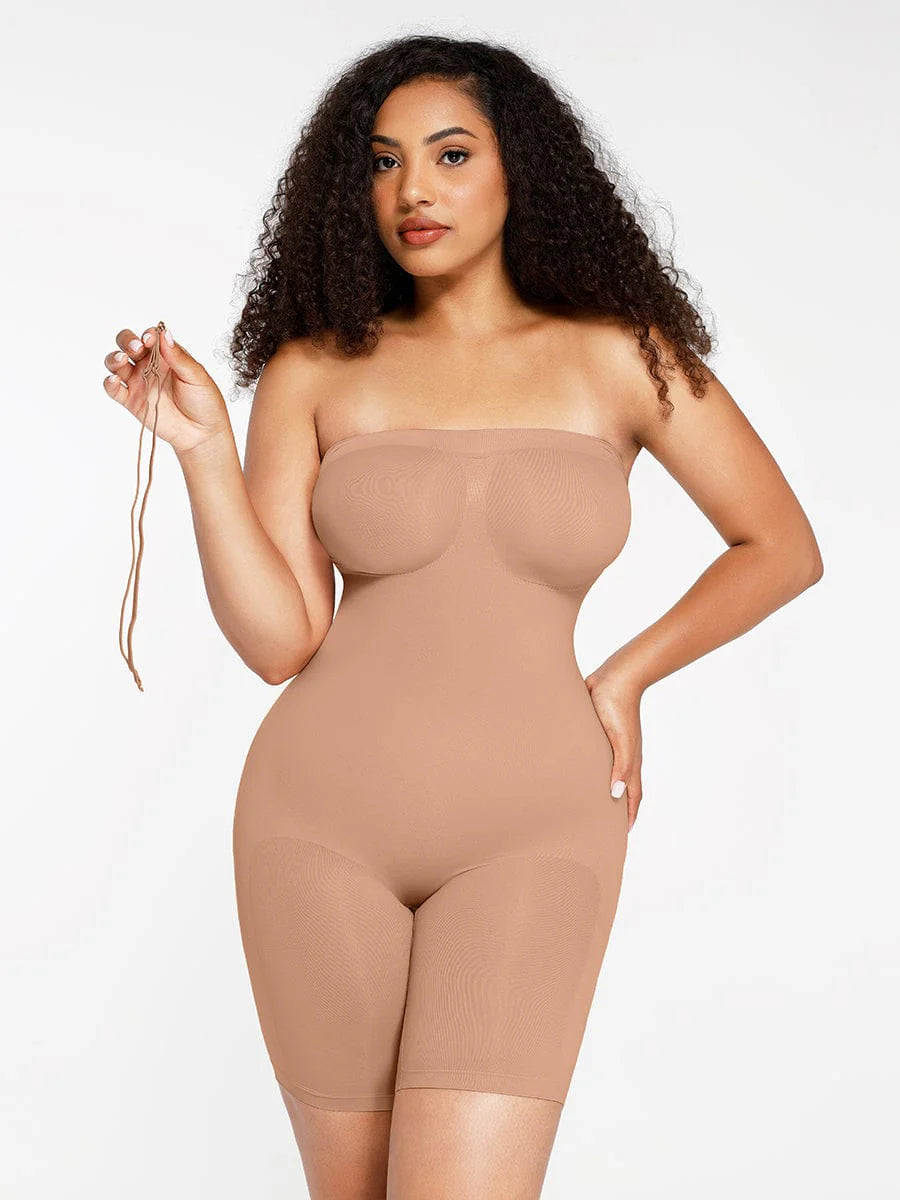 Gaine bustier gainante avec effet push-up fessier