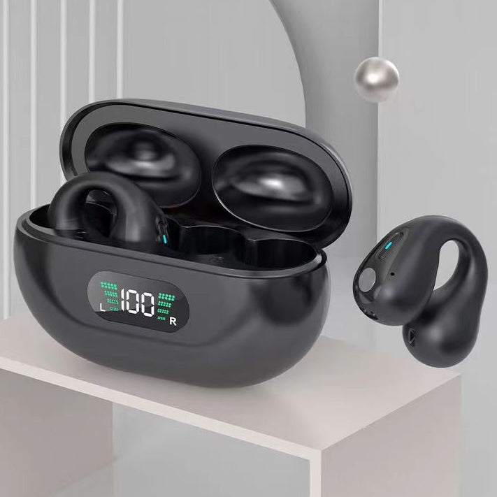 Bone Conduction Bluetooth 5.3 Wireless Earbuds - Sports Headset with Touch Control