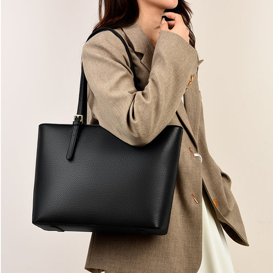 Large Capacity Shoulder Bag – Versatile Commuter Tote
