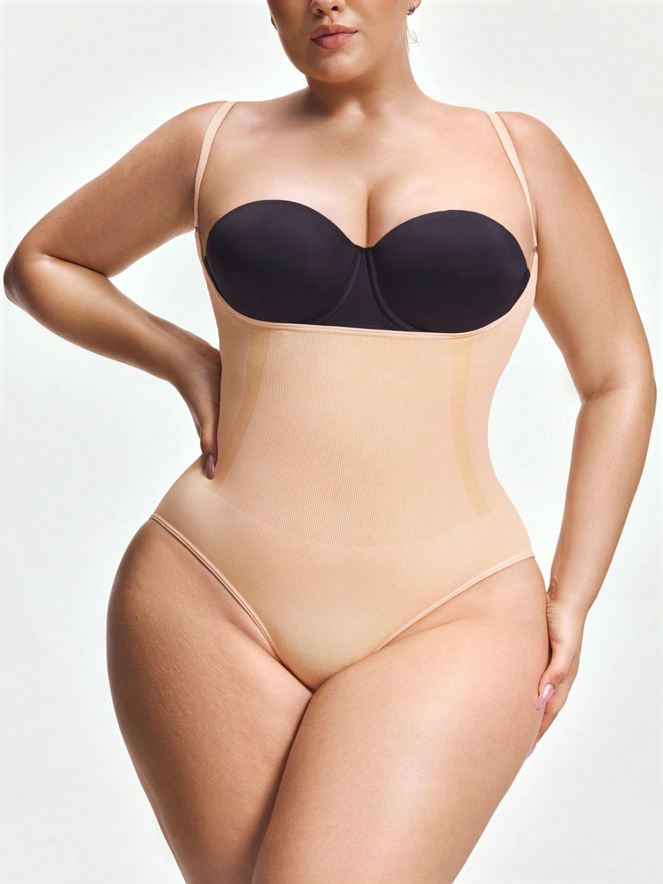 Women's Open Bust Bodysuit Shapewear - Waist Trainer & Butt Lifter