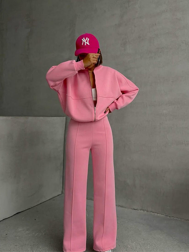 Ensemble Lounge Cardigan et Pantalon Femme - Deux Pièces