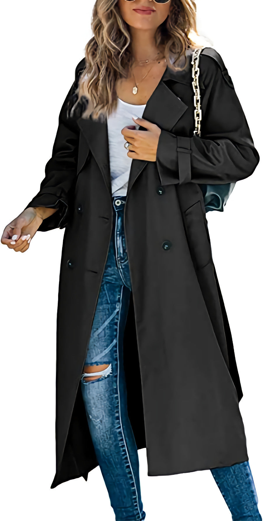 Women's Solid Color Windbreaker Jacket - Casual Fashion